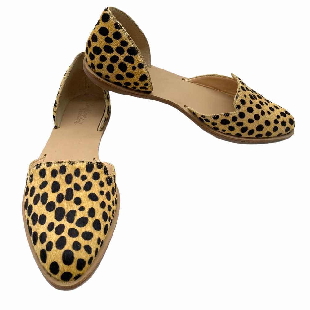 Loeffler Randall Prue Spotted Calf Hair Flats